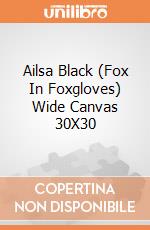 Ailsa Black (Fox In Foxgloves) Wide Canvas 30X30 giochi