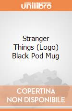 Stranger Things (Logo) Black Pod Mug giochi
