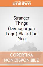 Stranger Things (Demogorgon Logo) Black Pod Mug giochi