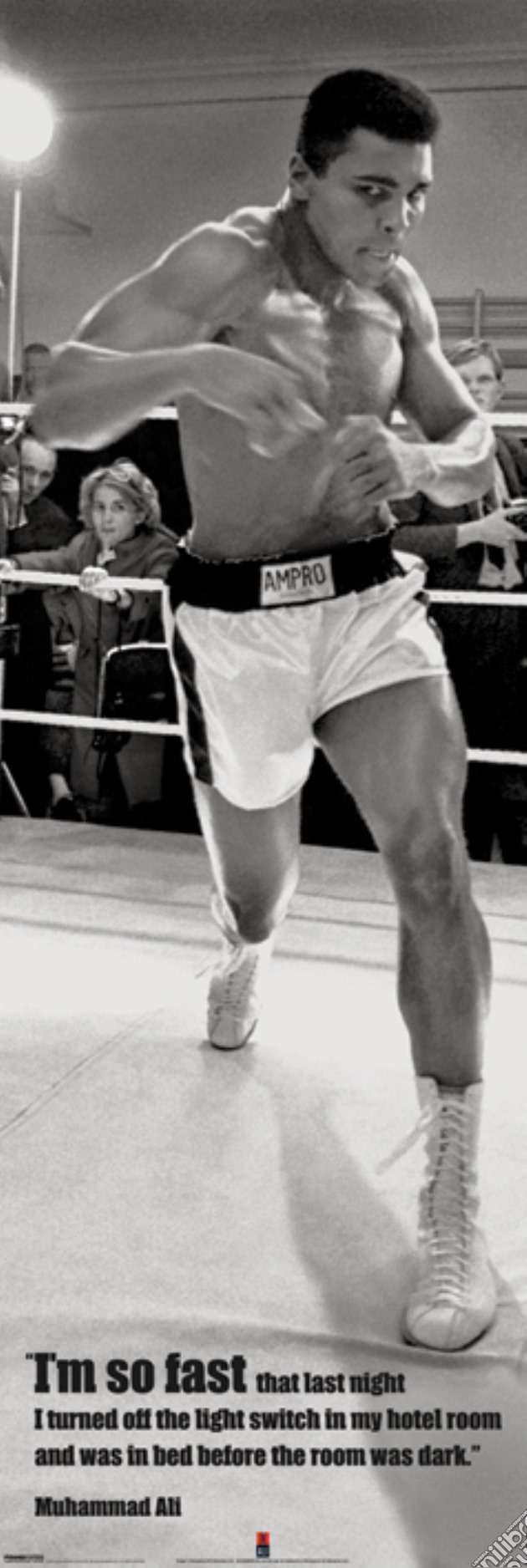 Muhammad Ali - Fast (Poster Da Porta 53X158 Cm) gioco di Pyramid