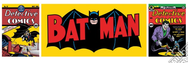 Batman - Triptych (Poster Da Porta 53x158 Cm) gioco