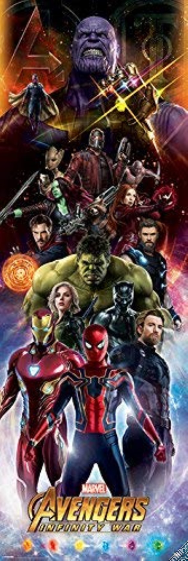 Avengers Infinity War (Characters) Door Poster (Poster Da Porta) gioco