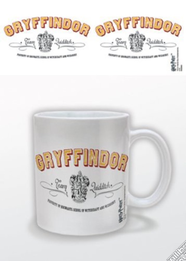 Harry Potter: Gryffindor Team Quidditch -Mug- (Tazza) gioco