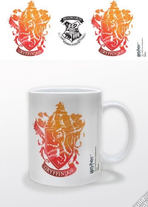 Harry Potter: Gryffindor Stencil Crest -Mug- (Tazza) gioco di Pyramid