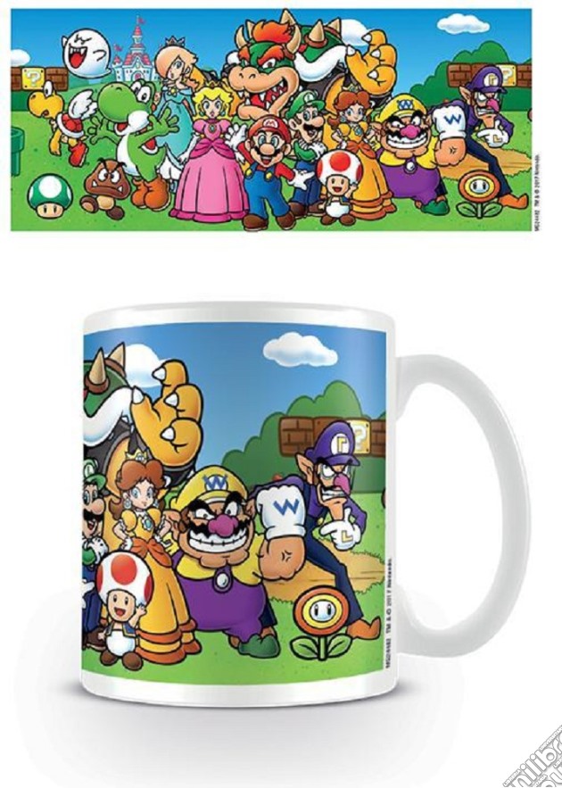 Nintendo: Super Mario - Characters -Mug- (Tazza) gioco di TimeCity