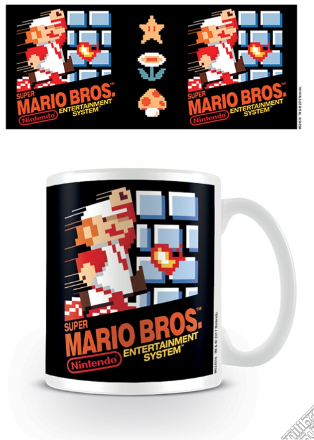 Nintendo: Super Mario - Nes Cover -Mug- (Tazza) gioco di Pyramid