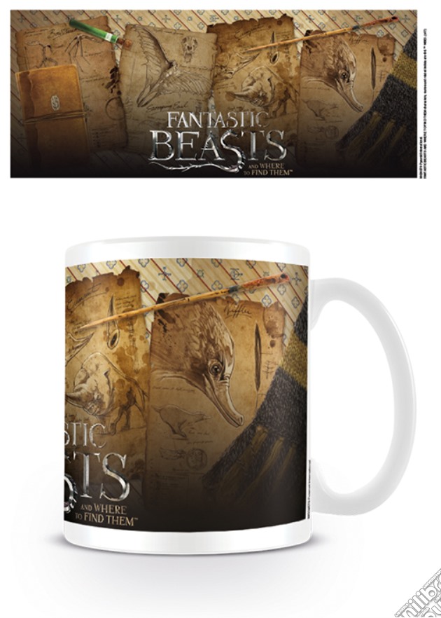 Fantastic Beasts - Notebook Pages (Tazza) gioco di Pyramid