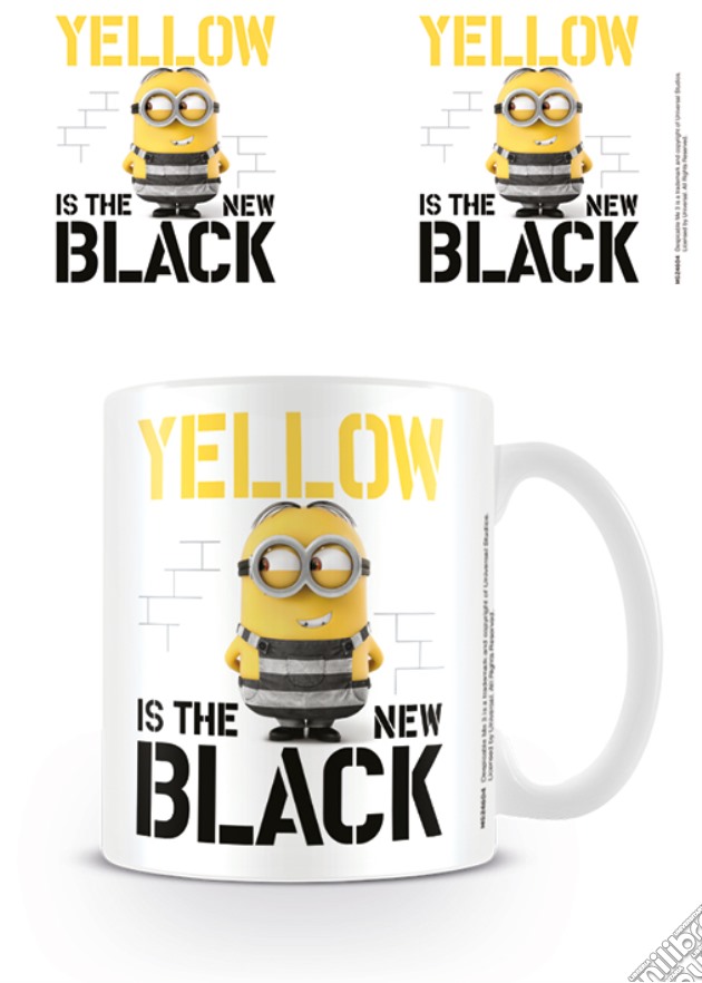 Minions: Despicable Me 3 - Yellow Is The New Black -Mug- (Tazza) gioco di Pyramid