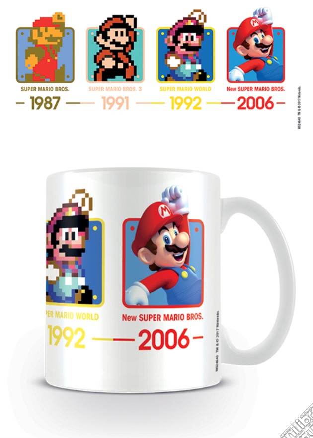 Nintendo: Super Mario - Dates -Mug- (Tazza) gioco di Pyramid