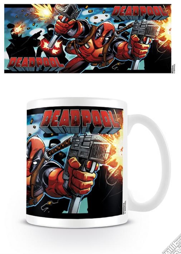 Marvel: Deadpool - Shooting With Style -Mug- (Tazza) gioco di Marvel