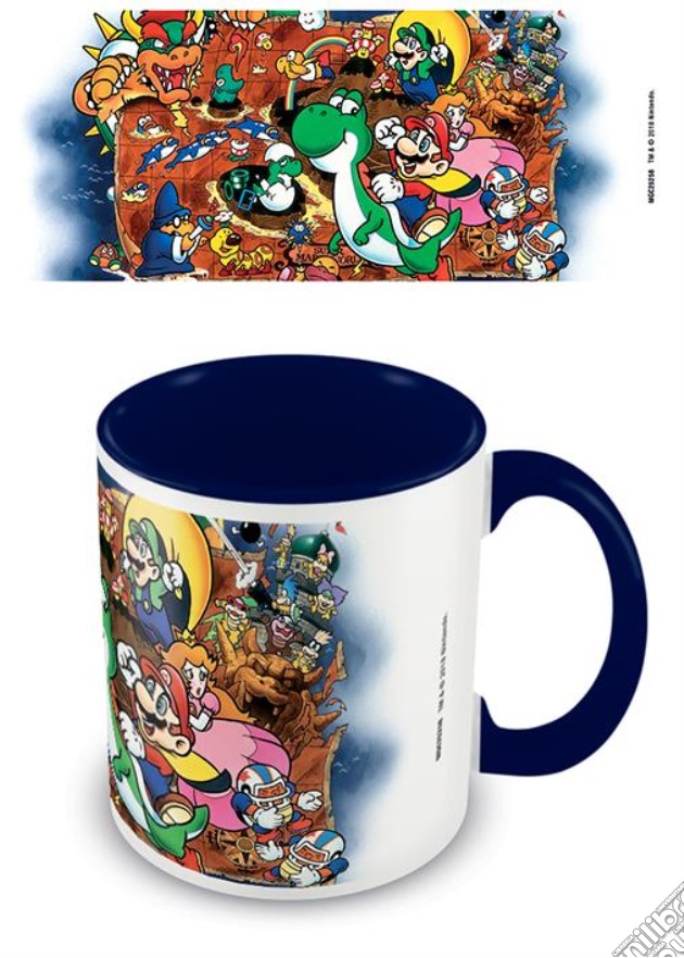 Nintendo: Super Mario - World -Coloured Inner Mug- (Tazza) gioco