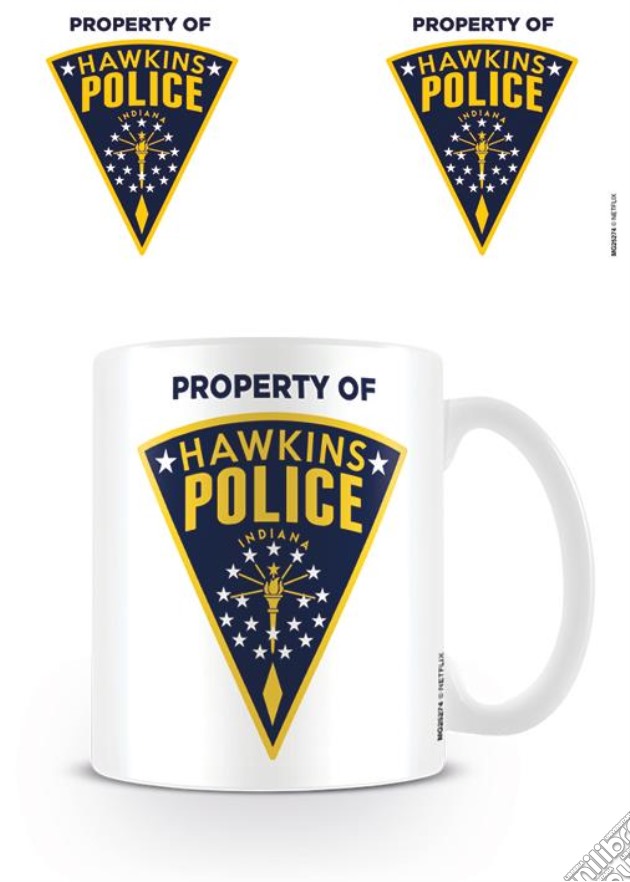 Stranger Things (Hawkins Police Badge) (Tazza) gioco di Pyramid