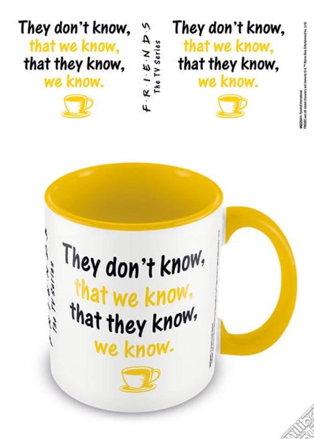 Friends (We Know) Yellow Inner Mug (Tazza) gioco