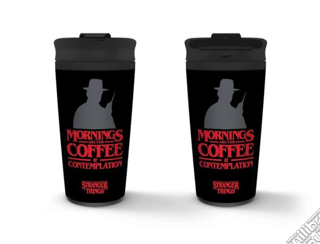 Stranger Things: Pyramid - Coffee And Contemplation (Metal Travel Mug / Tazza Viaggio Metallo) gioco di Terminal Video