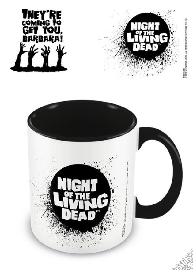 Night Of The Living Dead (Coming To Get You) Black (Tazza) gioco di Pyramid
