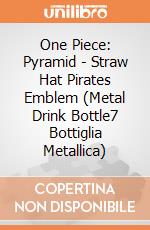 One Piece: Pyramid - Straw Hat Pirates Emblem (Metal Drink Bottle7 Bottiglia Metallica) gioco