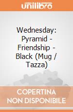 Wednesday: Pyramid - Friendship - Black (Mug / Tazza) gioco