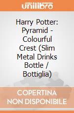Harry Potter: Pyramid - Colourful Crest (Slim Metal Drinks Bottle / Bottiglia) giochi