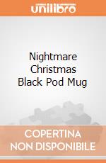 Nightmare Christmas Black Pod Mug giochi