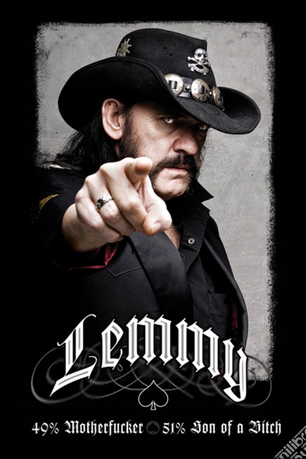 Lemmy - 49% Mofo (Poster Maxi 61X91,5 Cm) gioco di Pyramid