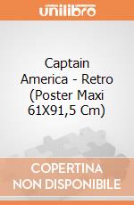 Captain America - Retro (Poster Maxi 61X91,5 Cm) gioco di Pyramid