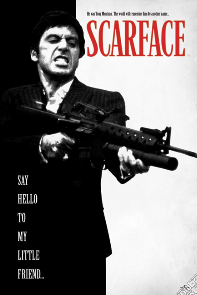 Scarface: Pyramid - Say Hello To My Little Friend (Poster Maxi 61X91,5 Cm), Gioco Pyramid