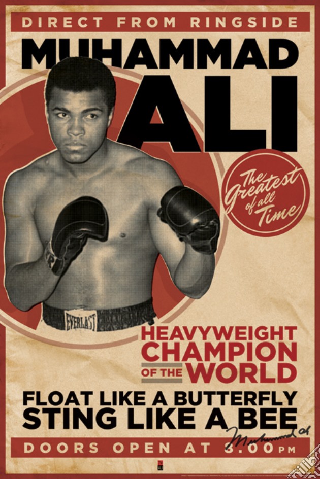 Muhammad Ali - Vintage (Poster Maxi 61X91,5 Cm) gioco di Pyramid