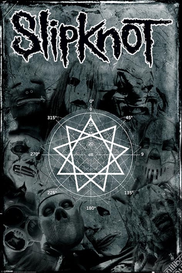 Slipknot - Pentagram (Poster Maxi 61X91,5 Cm) gioco