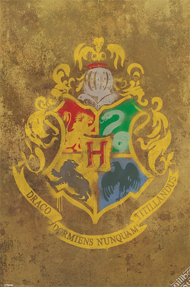 Harry Potter - Hogwarts Crest (Poster Maxi 61X91,5 Cm) gioco di Pyramid