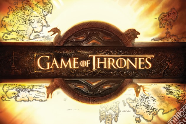 Game Of Thrones - Logo (Poster Maxi 61X91,5 Cm) gioco di Pyramid
