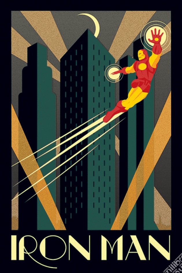 Marvel Deco - Iron Man (Poster Maxi 61X91,5 Cm) gioco di Pyramid