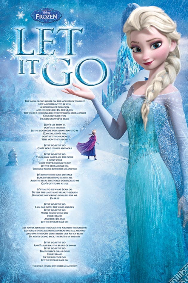 Frozen - Let It Go (Poster Maxi 61X91,5 Cm) gioco di Pyramid