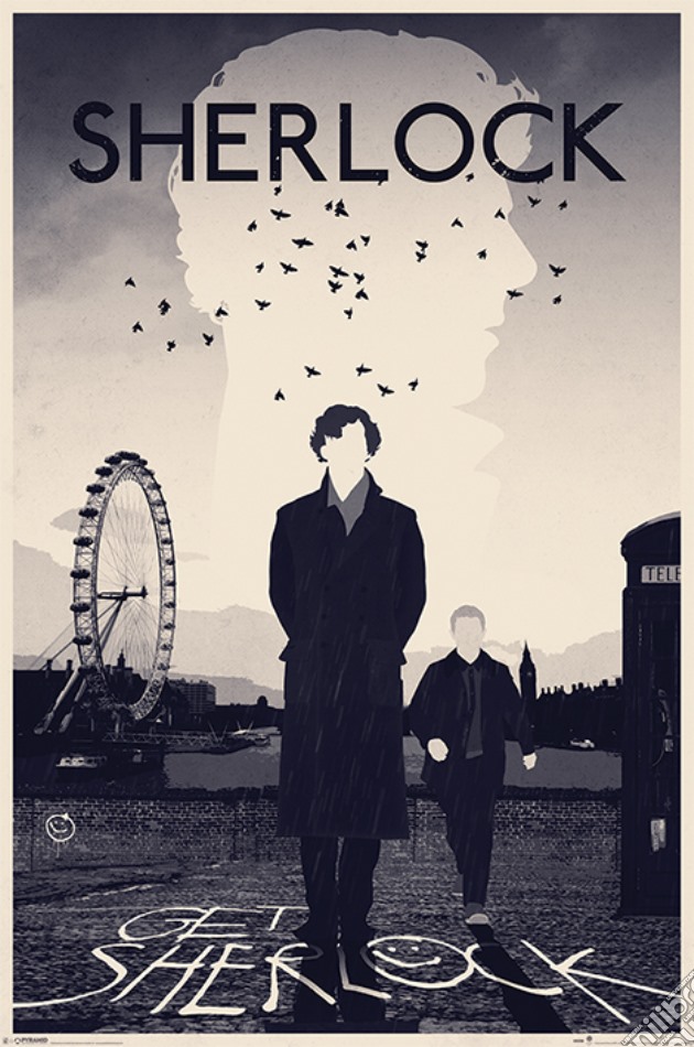 Sherlock - London (Poster Maxi 61X91,5 Cm) gioco di Pyramid