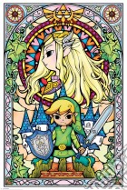 Nintendo: Pyramid - The Legend Of Zelda - Stained Glass (Poster Maxi 61X91,5 Cm) giochi