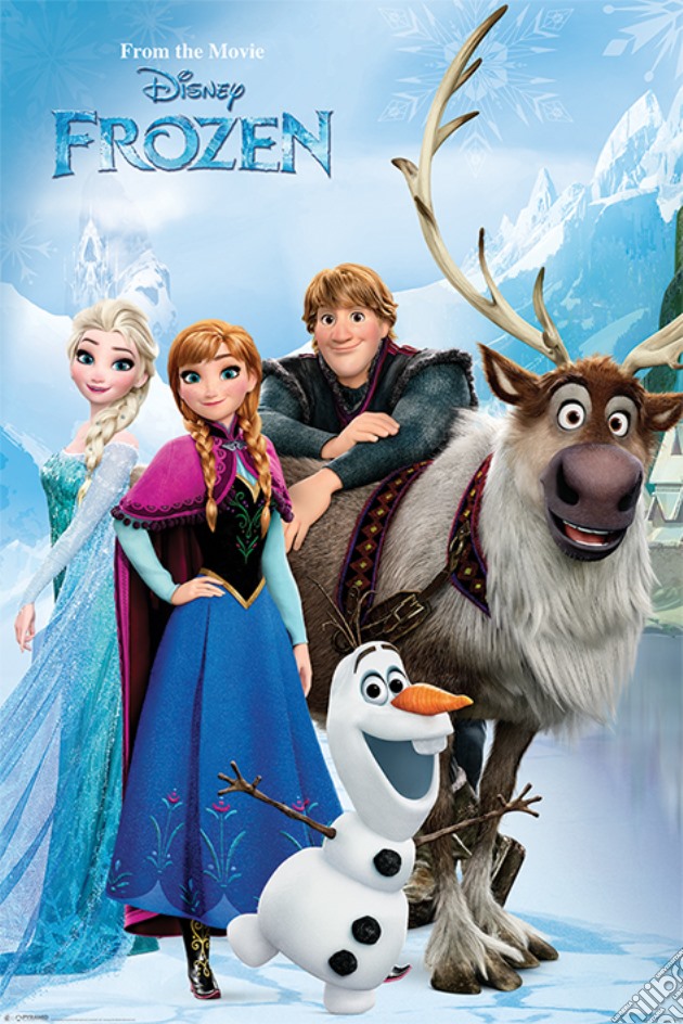 Frozen - Lakeside (Poster Maxi 61X91,5 Cm) gioco di Pyramid