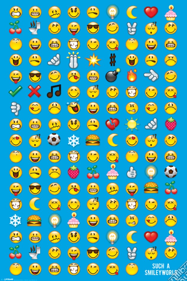 Smiley - Emoticon (Poster Maxi 61X91,5 Cm) gioco di Pyramid