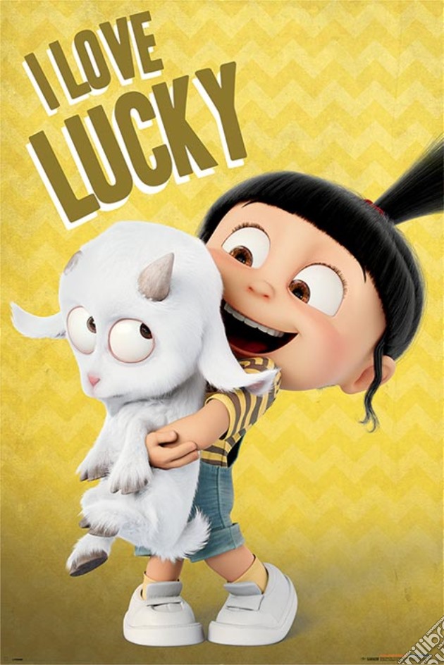 Despicable Me 3 - I Love Lucky (Poster Maxi 61x91,5 Cm) gioco