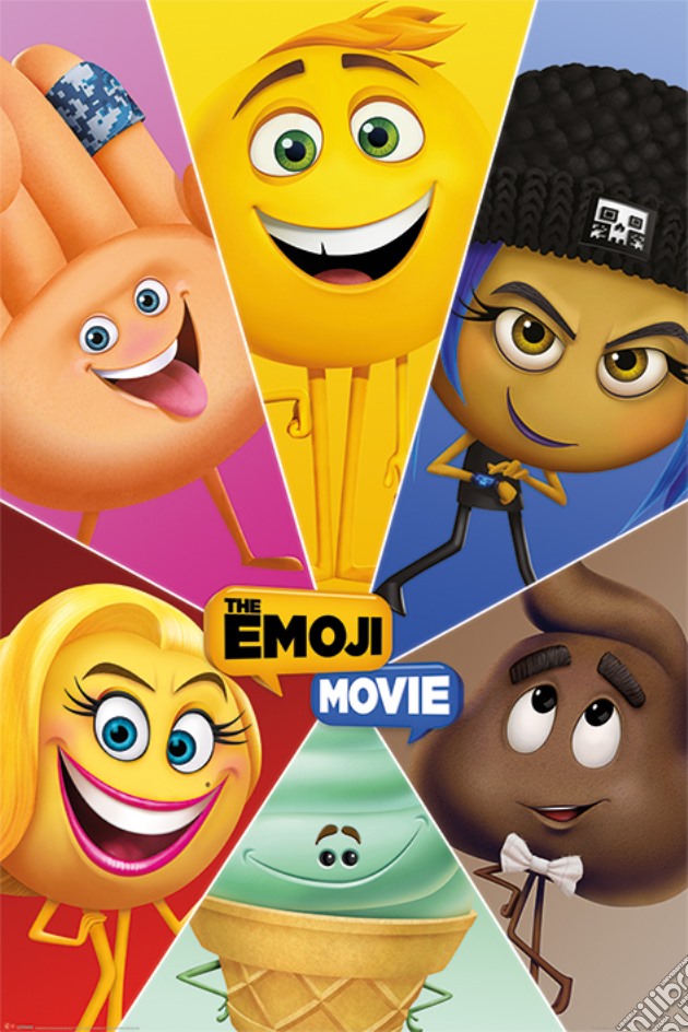 Emoji Movie - Star Characters (Poster Maxi 61X91,5 Cm) gioco