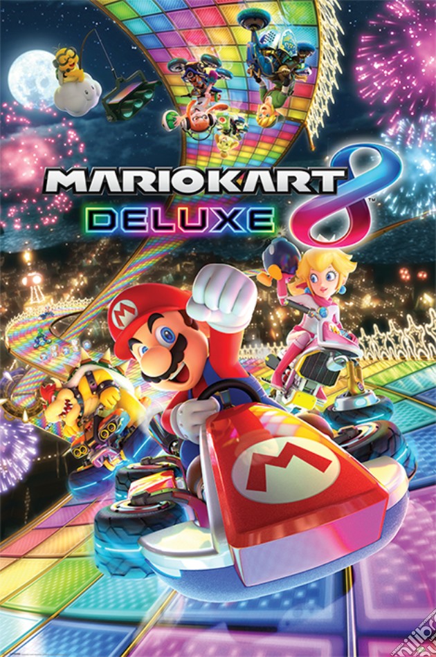Nintendo: Pyramid - Mario Kart 8 - Deluxe (Poster Maxi 61X91,5 Cm) gioco