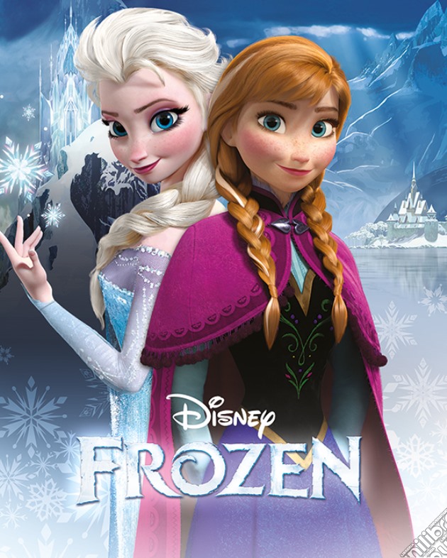 Frozen - Anna And Elsa (Mini Poster 40X50 Cm) gioco di Pyramid