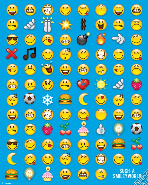 Smiley - Emoticon (Mini Poster 40X50 Cm) gioco di Pyramid