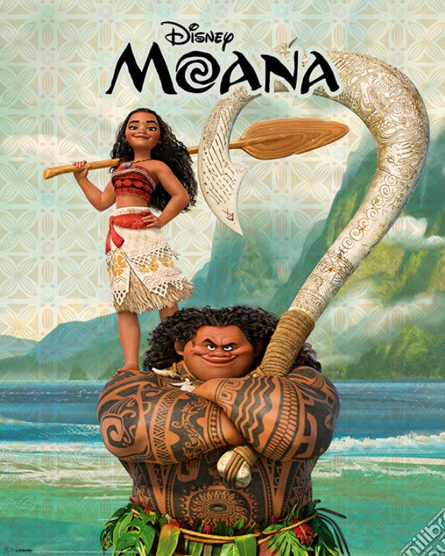 Moana - Moana And Maui (Mini Poster 40X50 Cm) gioco di Pyramid