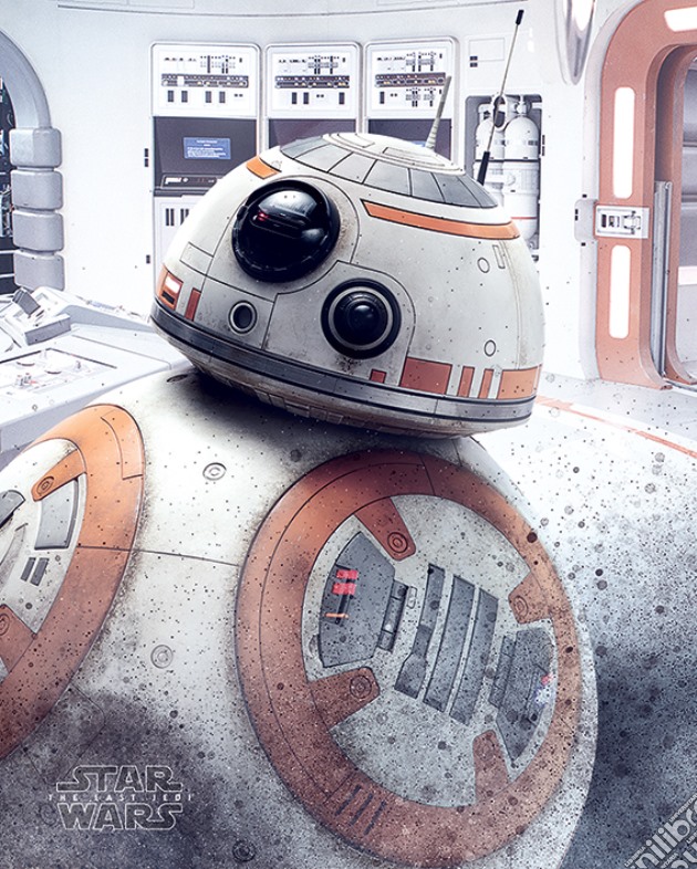 Star Wars The Last Jedi - Bb-8 Peek (Mini Poster 40X50 Cm) gioco
