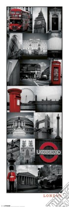 London - Collage (Poster Slim 30X91,5 Cm) gioco di Pyramid