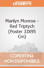 Marilyn Monroe - Red Triptych (Poster 33X95 Cm) gioco di Pyramid