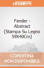 Fender - Abstract (Stampa Su Legno 59X40Cm) gioco di Pyramid