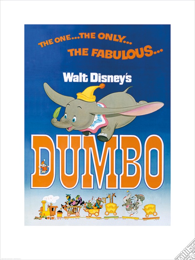 Dumbo - The Fabulous (Poster 80X60 Cm) gioco di Pyramid