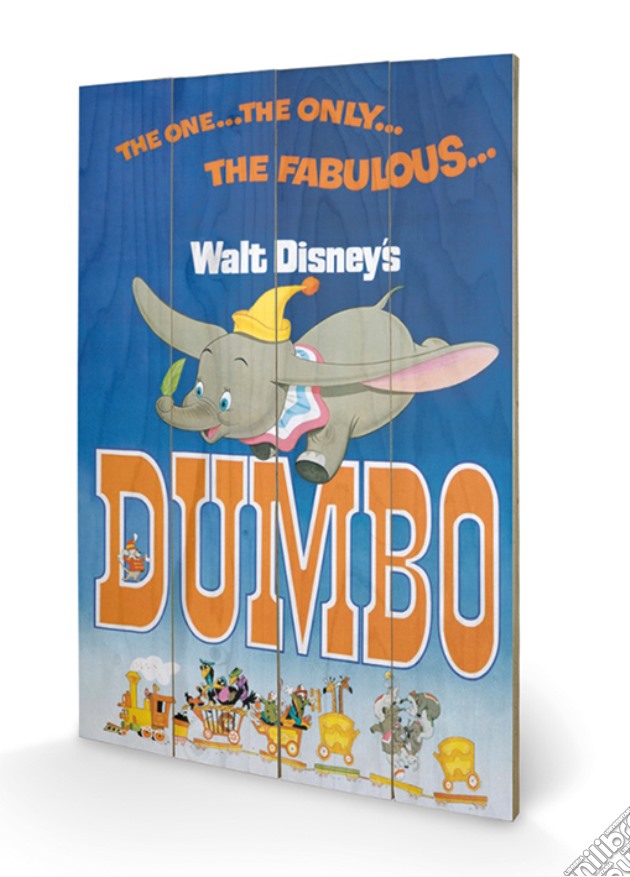 Dumbo - The Fabulous (Stampa Su Legno 59X40Cm) gioco di Pyramid
