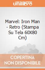 Marvel: Iron Man - Retro (Stampa Su Tela 60X80 Cm) gioco