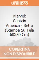 Marvel: Captain America - Retro (Stampa Su Tela 60X80 Cm) gioco